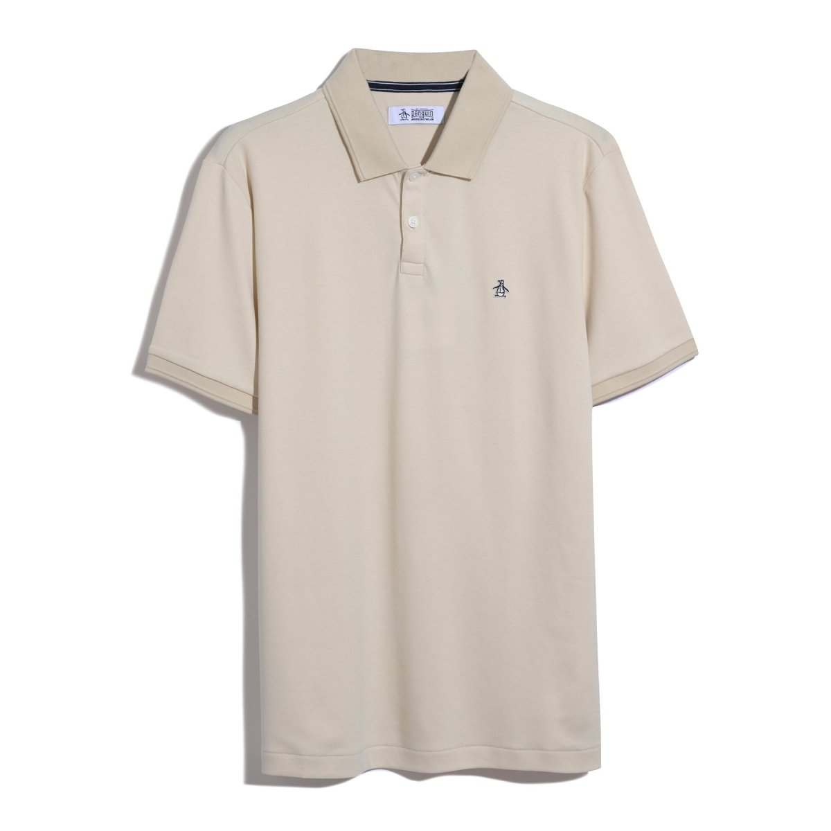 Daddy Pique Polo Shirt In Birch - RUTHERFORD & Co