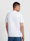 Danny Regular Fit Organic Cotton T-Shirt In White - RUTHERFORD & Co