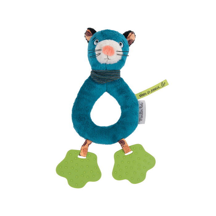 Dans la Jungle - Zimba Teether Ring Rattle - RUTHERFORD & Co