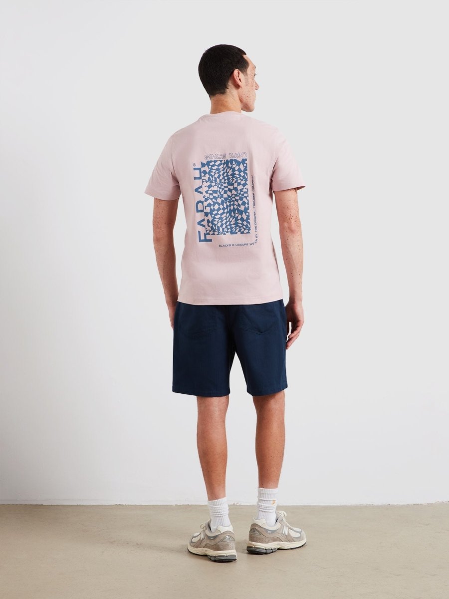 Dante Graphic T-Shirt In Flora Pink - RUTHERFORD & Co