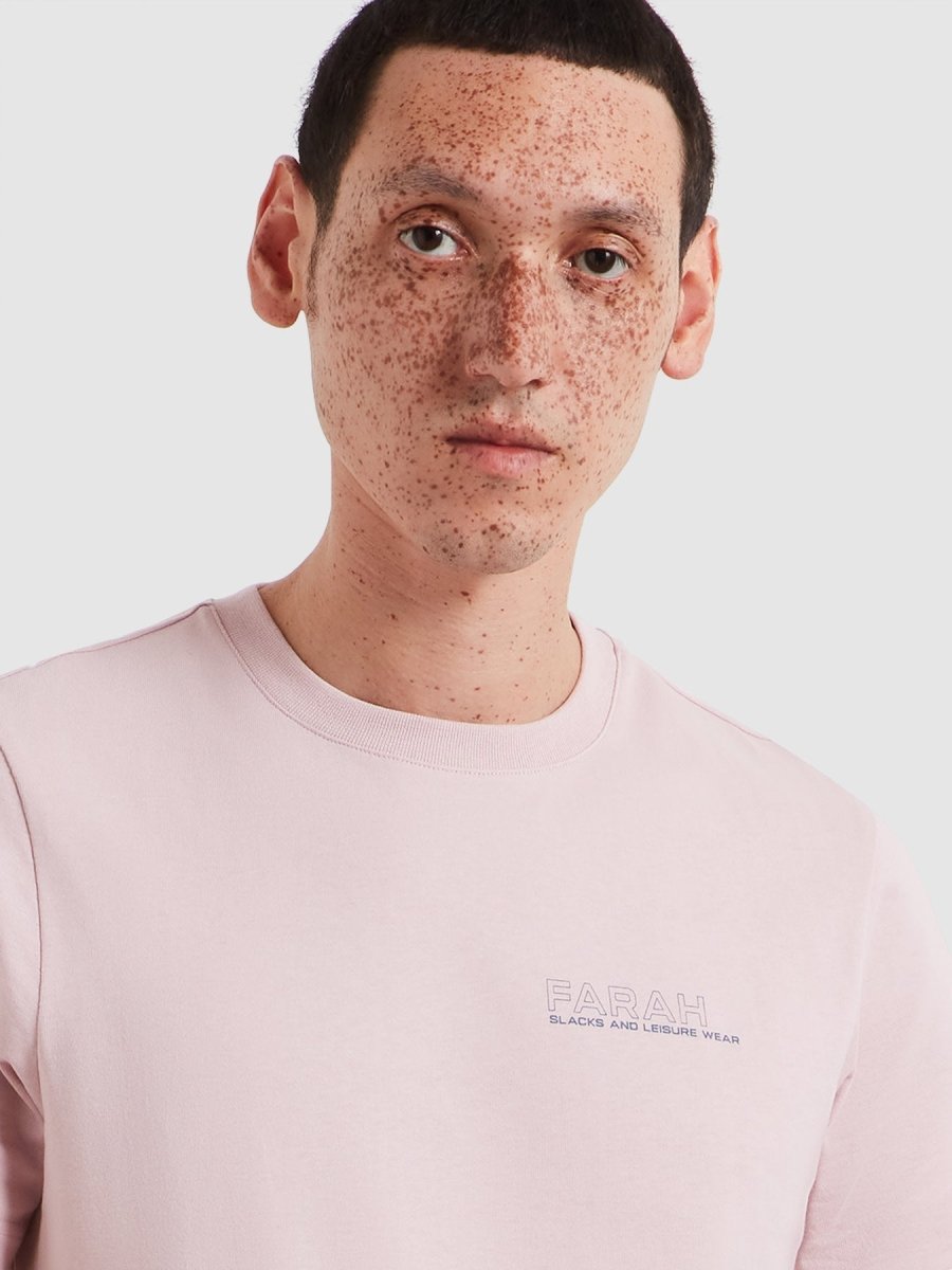 Dante Graphic T-Shirt In Flora Pink - RUTHERFORD & Co