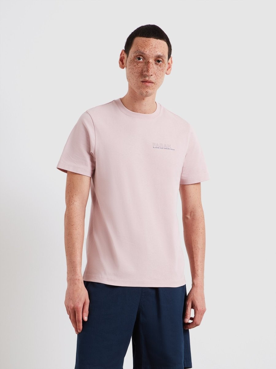 Dante Graphic T-Shirt In Flora Pink - RUTHERFORD & Co