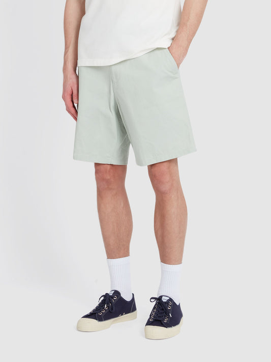Sepel Twill Shorts In Grove Green