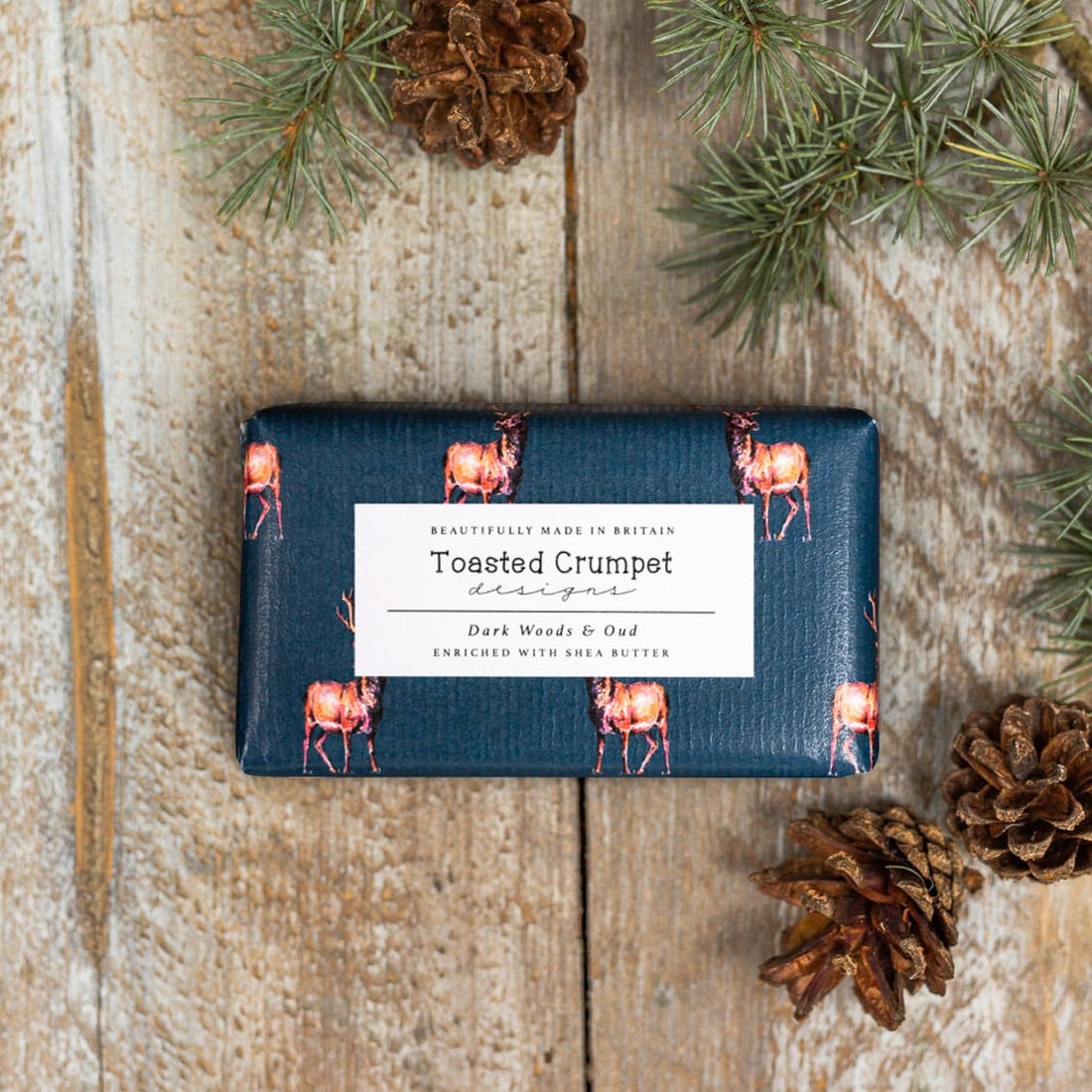 Dark Woods & Oud Soap - RUTHERFORD & Co