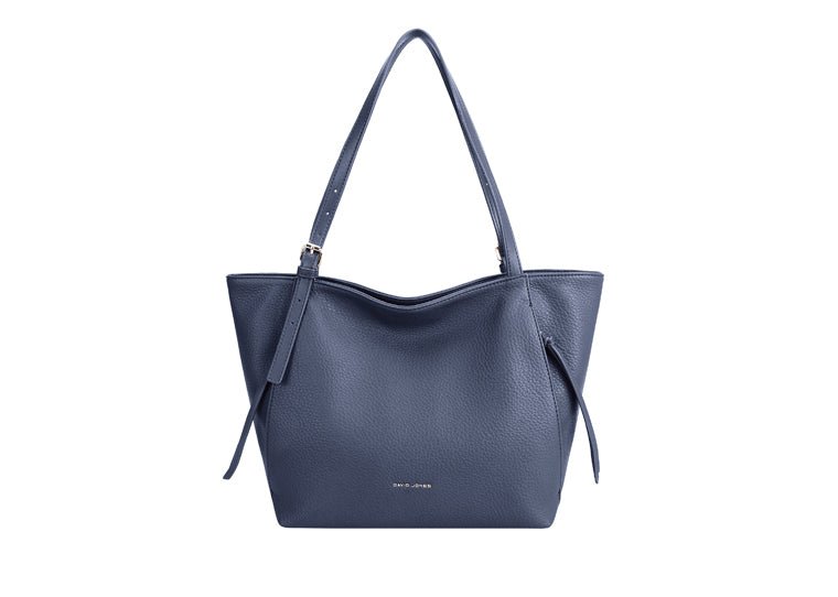 David Jones Medium Shopper - Navy - RUTHERFORD & Co