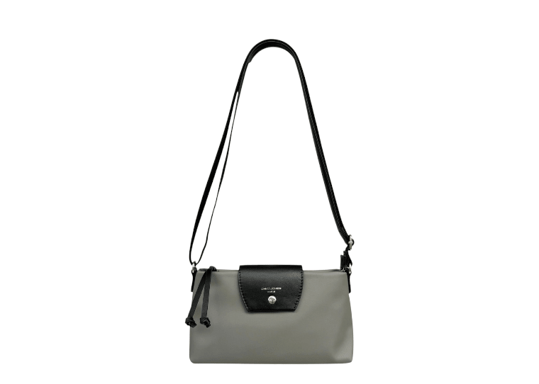 David Jones Small Tab Over Shoulder - Storm Grey - RUTHERFORD & Co