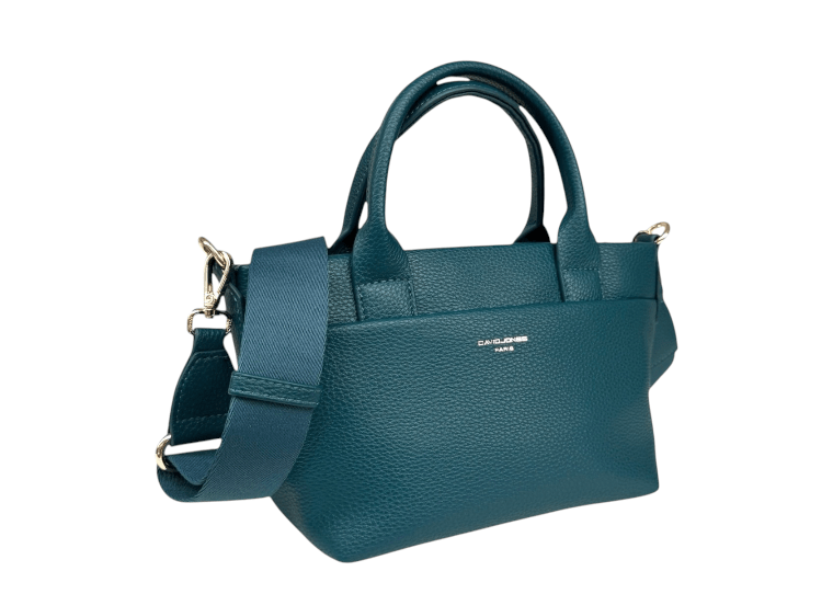 David Jones Small Twin Handle Grab - Twilight Teal - RUTHERFORD & Co