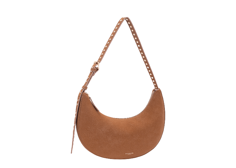David Jones Stud Detail Flat Scoop Shoulder - Red Mud - RUTHERFORD & Co