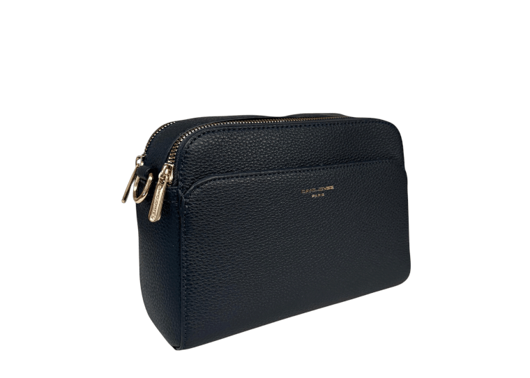 David Jones Twin Zip Camera Bag - Black - RUTHERFORD & Co