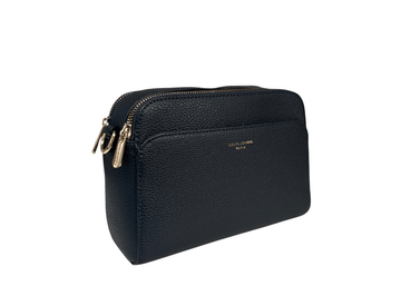David Jones Twin Zip Camera Bag - Black - RUTHERFORD & Co