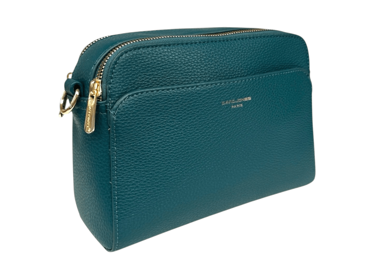 David Jones Twin Zip Camera Bag - Twilight Teal - RUTHERFORD & Co