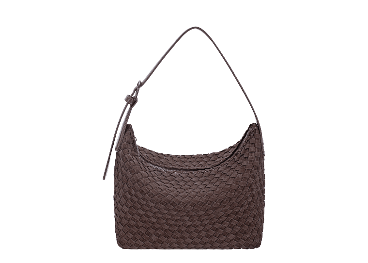 David Jones Weave Shoulder - Hot Chocolate - RUTHERFORD & Co