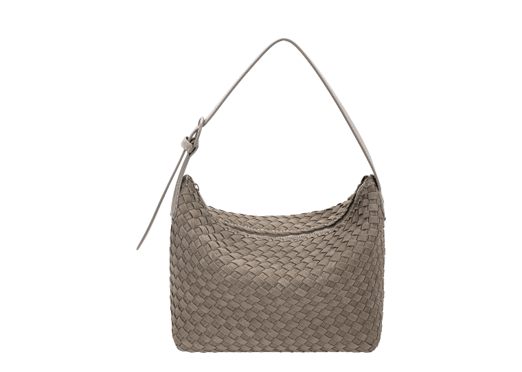 David Jones Weave Shoulder - Warm Grey Sand - RUTHERFORD & Co