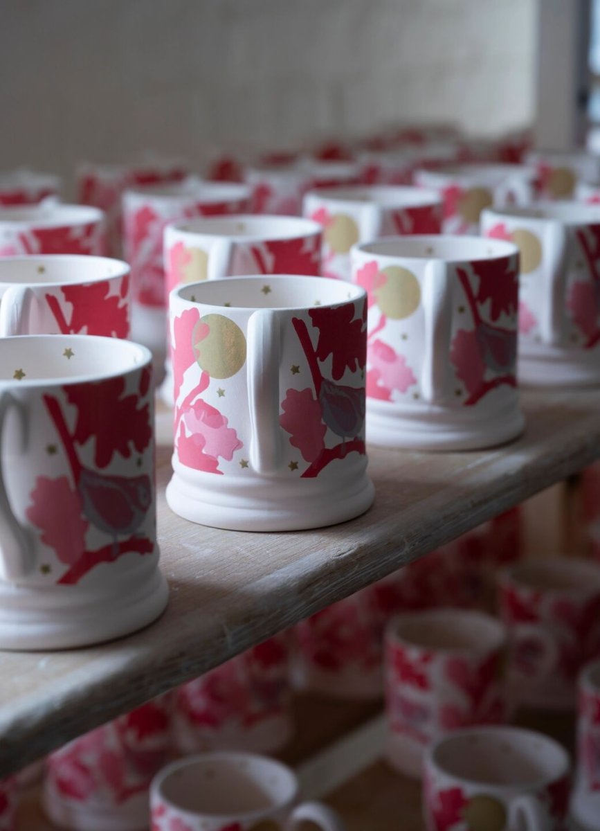 Dawn Chorus Long-Tailed Tit 1/2 Pint Mug - RUTHERFORD & Co