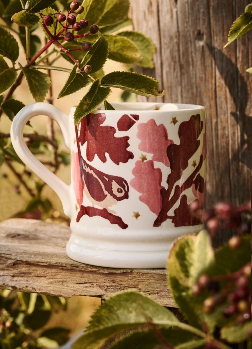 Dawn Chorus Long-Tailed Tit 1/2 Pint Mug - RUTHERFORD & Co