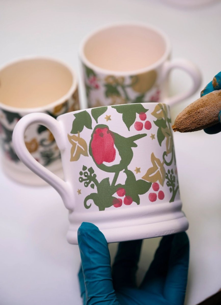 Dawn Chorus Robin 1/2 Pint Mug - RUTHERFORD & Co