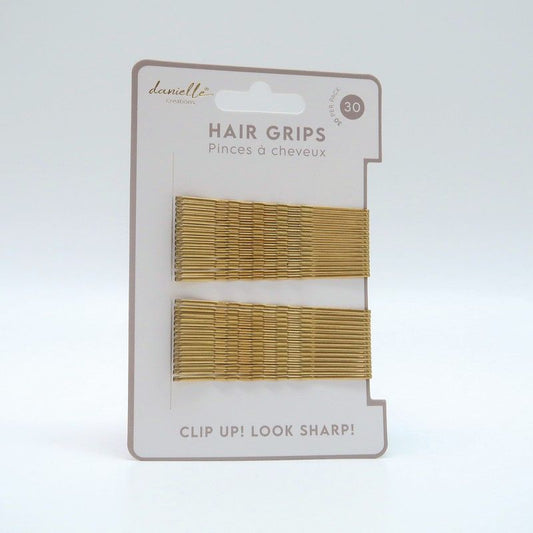 Hair Grips - Nude