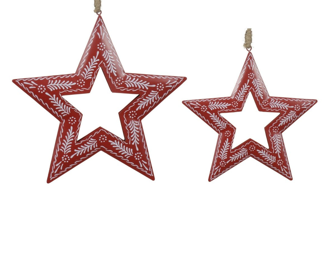 Decoris Hanging Shape Iron - Red - RUTHERFORD & Co