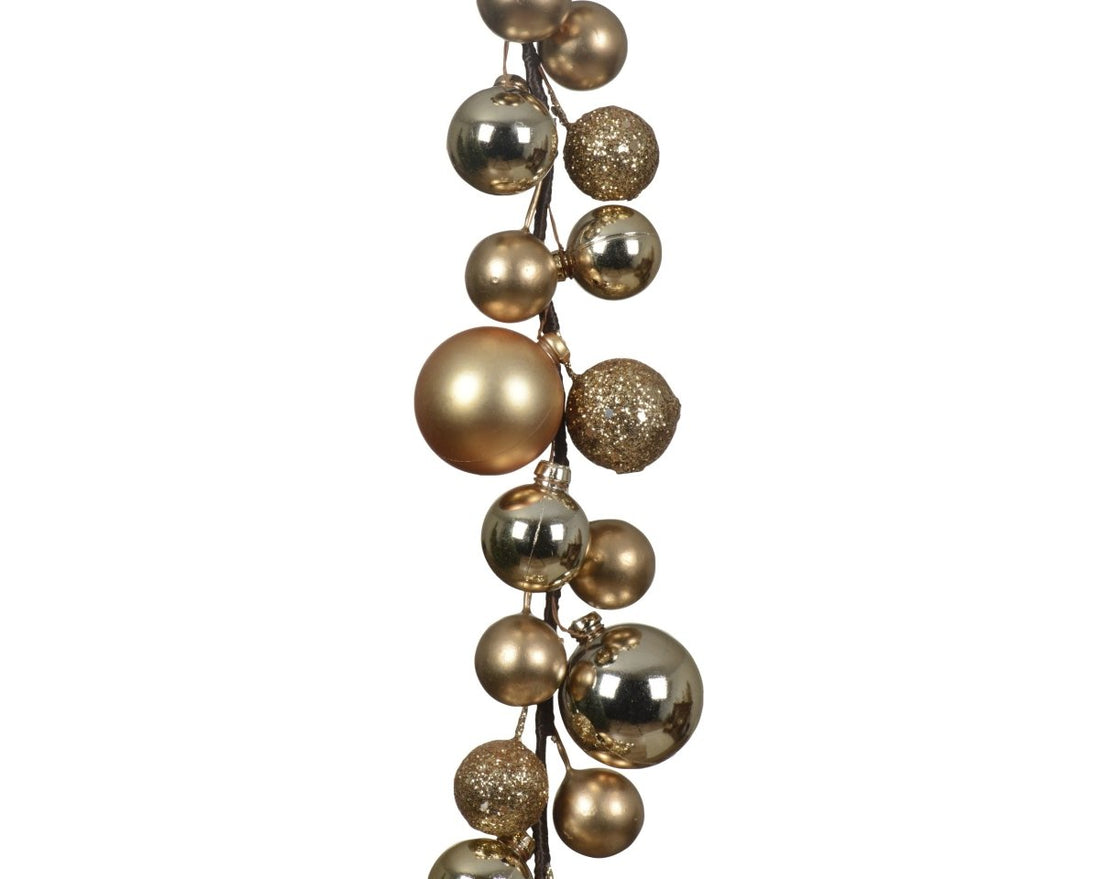 Decoris Shatterproof Garland - Light Gold - RUTHERFORD & Co