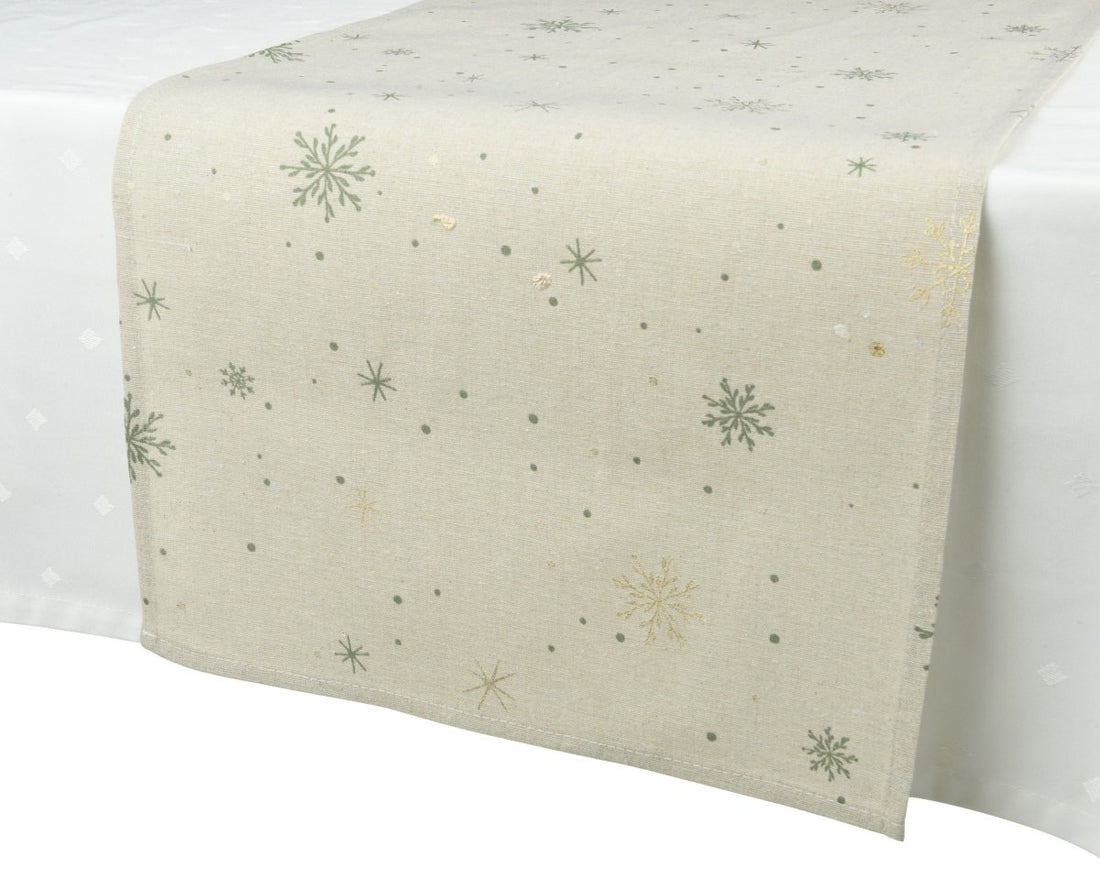 Decoris Table Runner - Natural - RUTHERFORD & Co