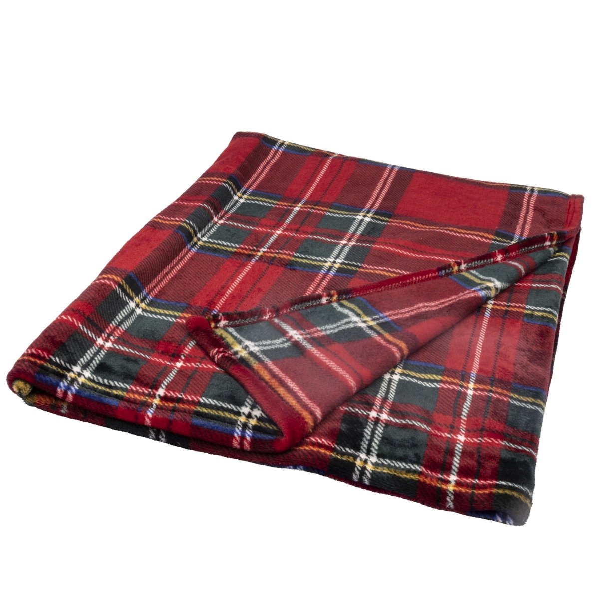Decoris Throw - Red - RUTHERFORD & Co