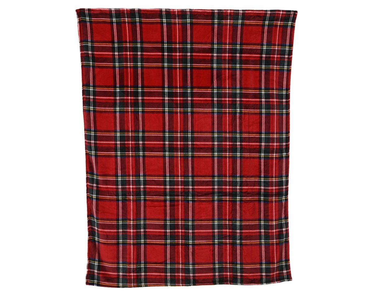 Decoris Throw - Red - RUTHERFORD & Co