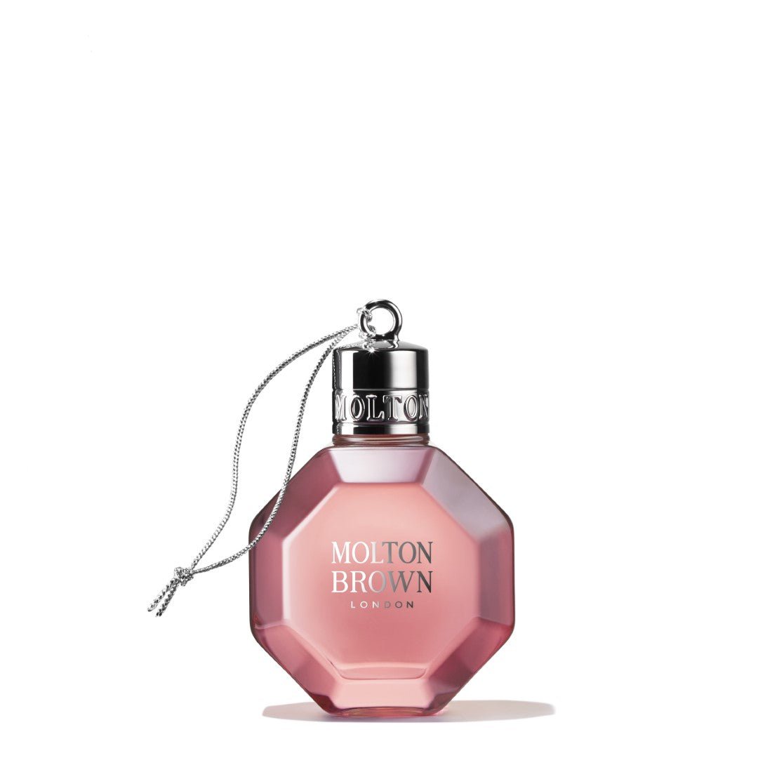 Delicious Rhubarb & Rose Festive Bauble - RUTHERFORD & Co