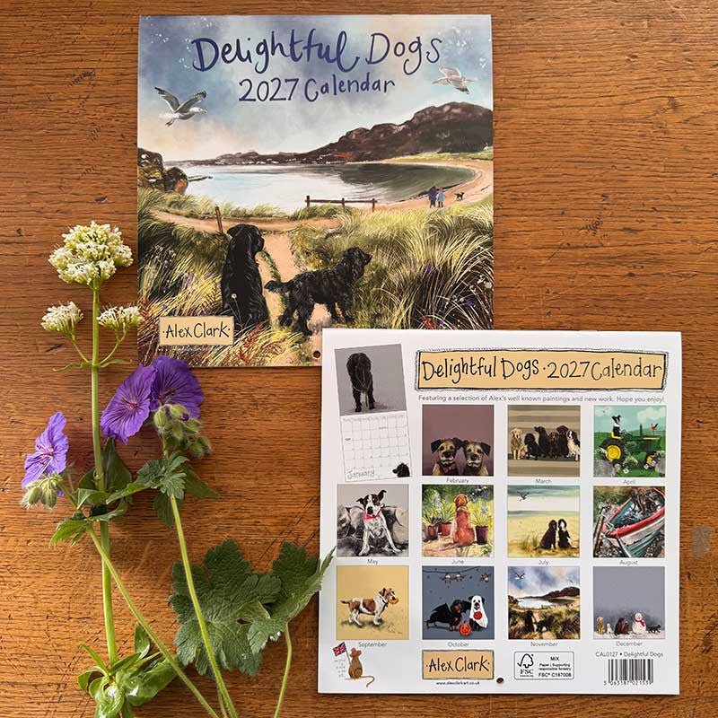 Delightful Dogs 2027 Calendar - RUTHERFORD & Co
