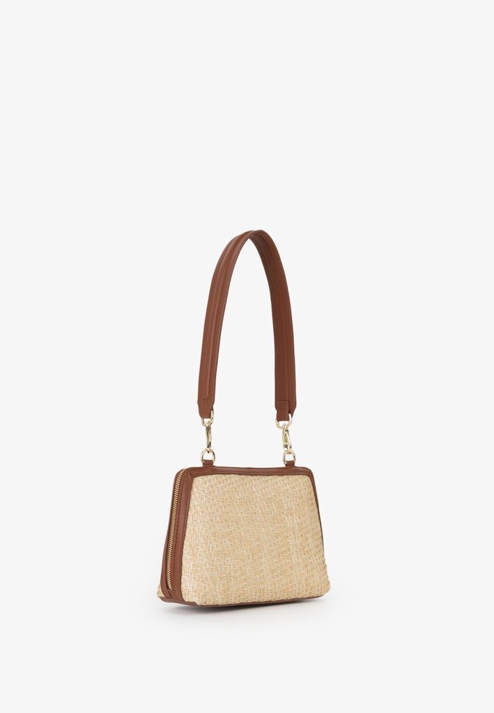 Demetra Crossbody Bag F29 Natural Cuoio - RUTHERFORD & Co