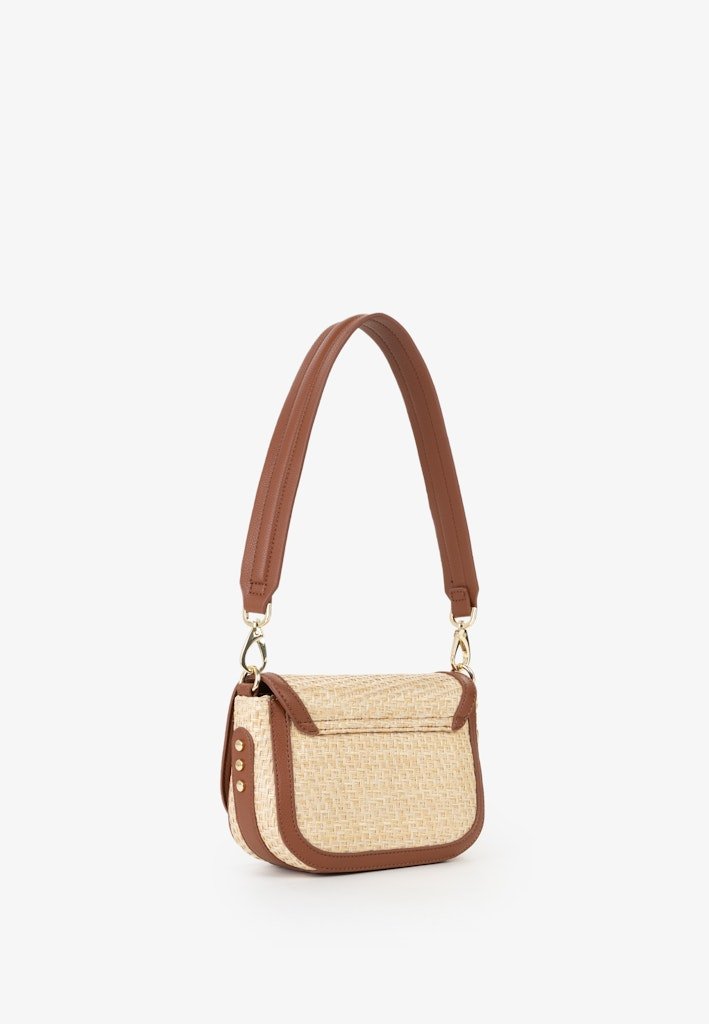 Demetra Flap Bag Natural / Cuoio - RUTHERFORD & Co