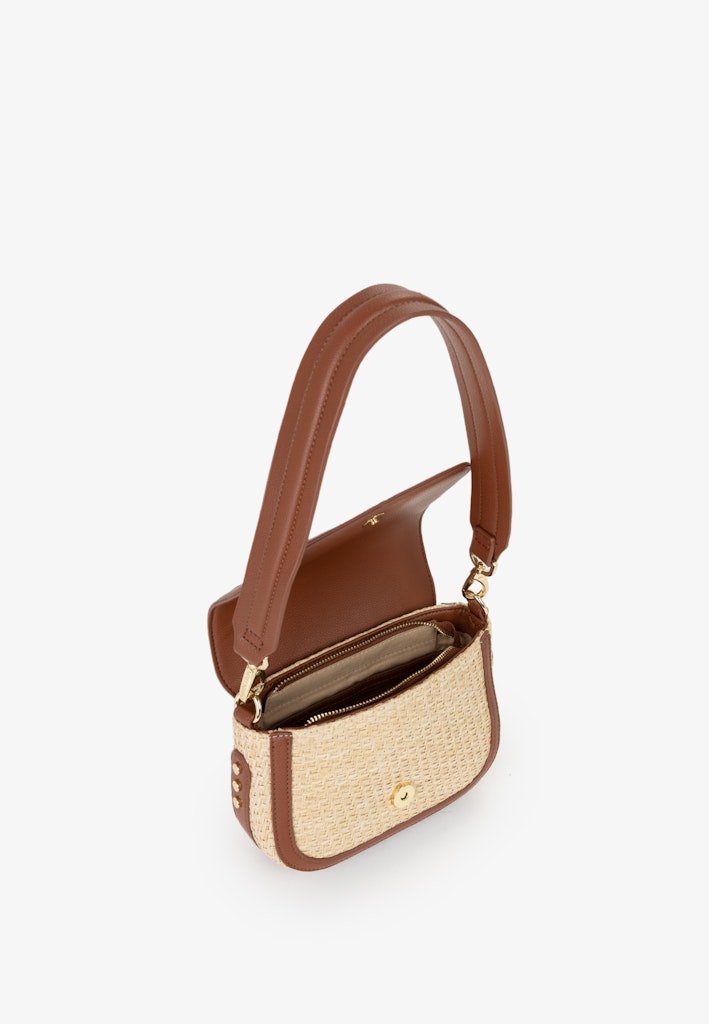 Demetra Flap Bag Natural / Cuoio - RUTHERFORD & Co