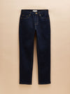 Denim Straight Fit Mid Rise Jeans - RUTHERFORD & Co