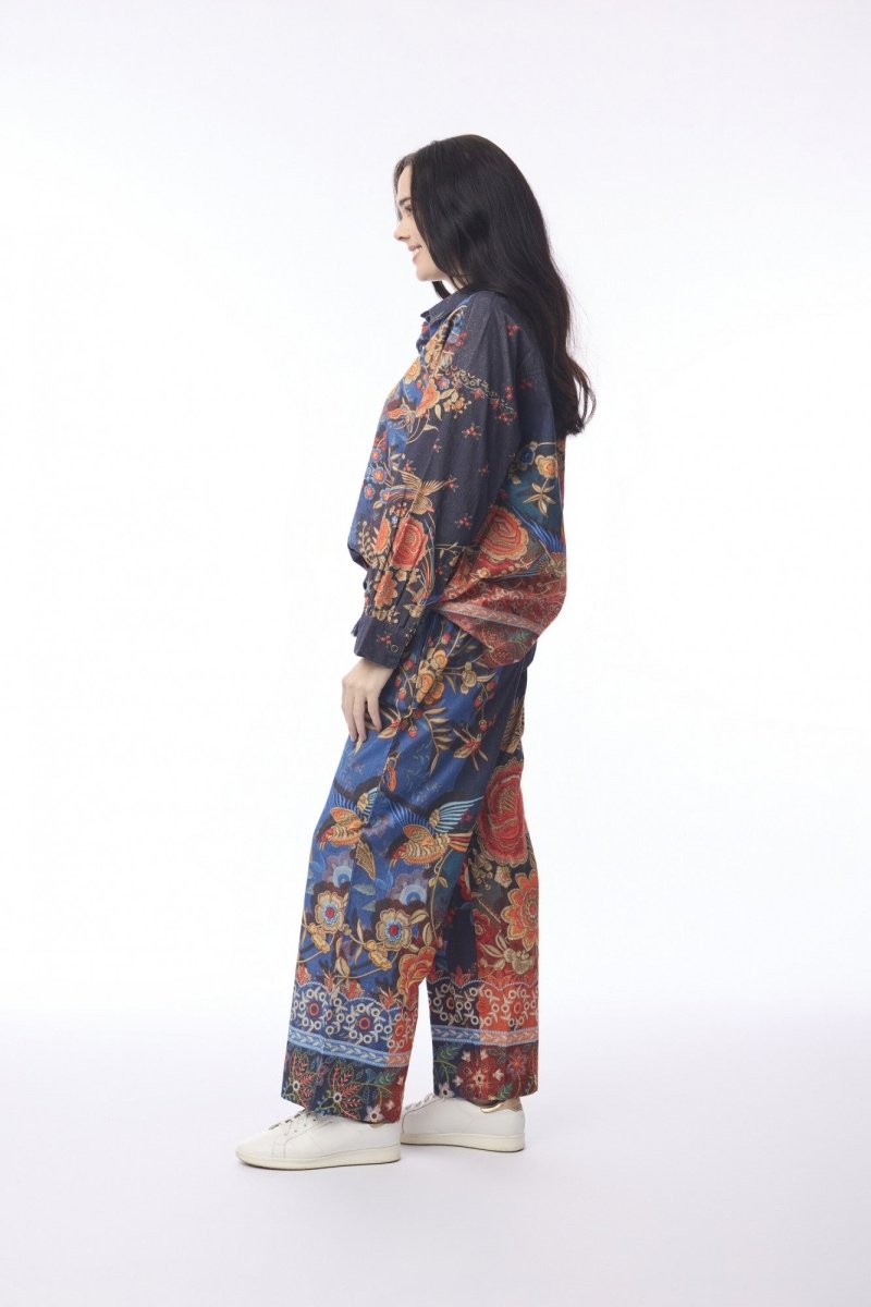 Digital Shirt Long Embroidery - RUTHERFORD & Co