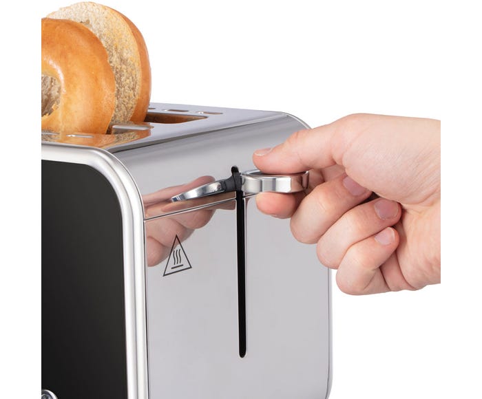 Distinctions 2 - Slice Toaster Black - RUTHERFORD & Co