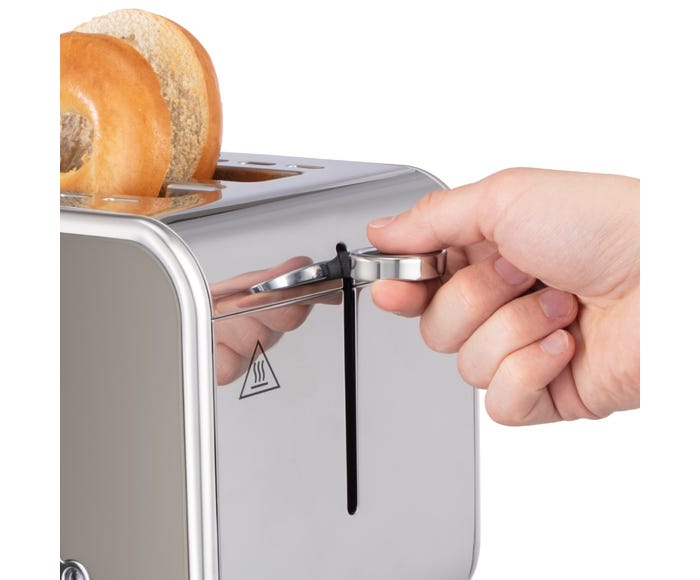 Distinctions 2 - Slice Toaster Titanium - RUTHERFORD & Co