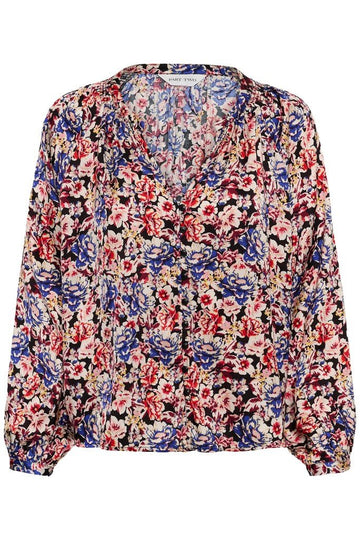 DoaaPW Blouse - Multi Flower Print - RUTHERFORD & Co