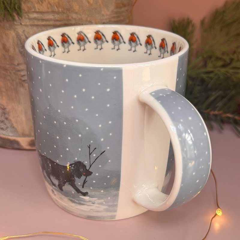 Dogs and Snowman Mug - RUTHERFORD & Co