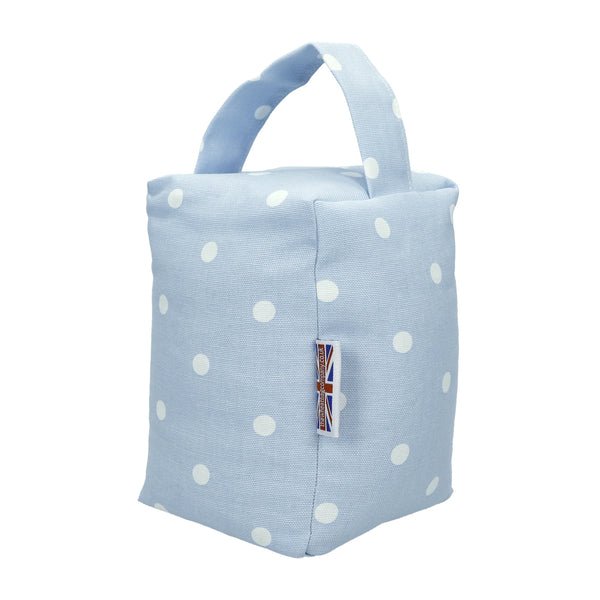 Door Stop Dotty Powder Blue - RUTHERFORD & Co