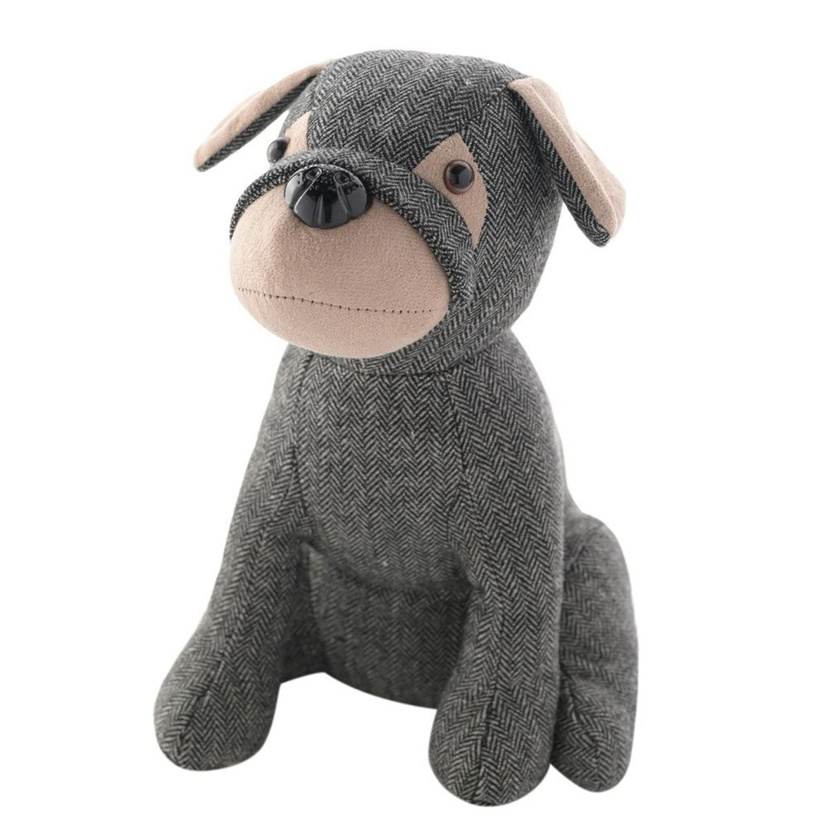 Door Stop Hestia Grey Sitting Dog - RUTHERFORD & Co