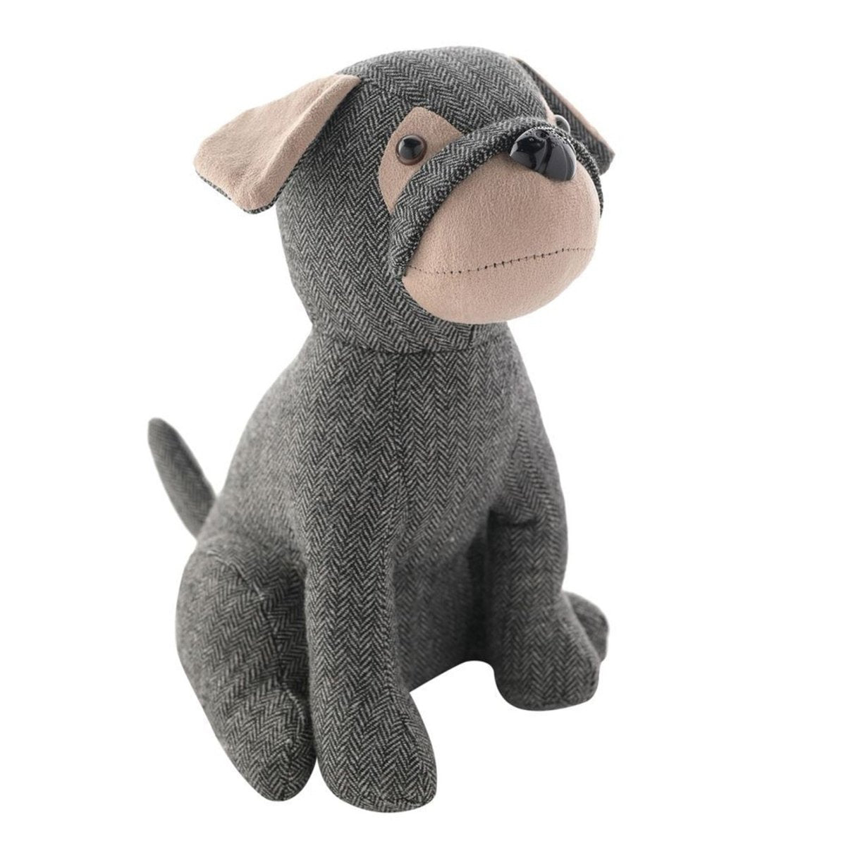 Door Stop Hestia Grey Sitting Dog - RUTHERFORD & Co