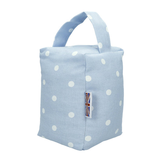 Door Stop Dotty Powder Blue