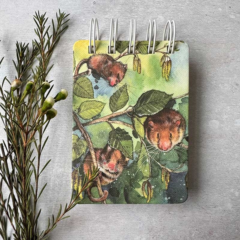Dormice Small Spiral Notepad - RUTHERFORD & Co