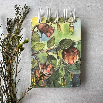 Dormice Small Spiral Notepad - RUTHERFORD & Co