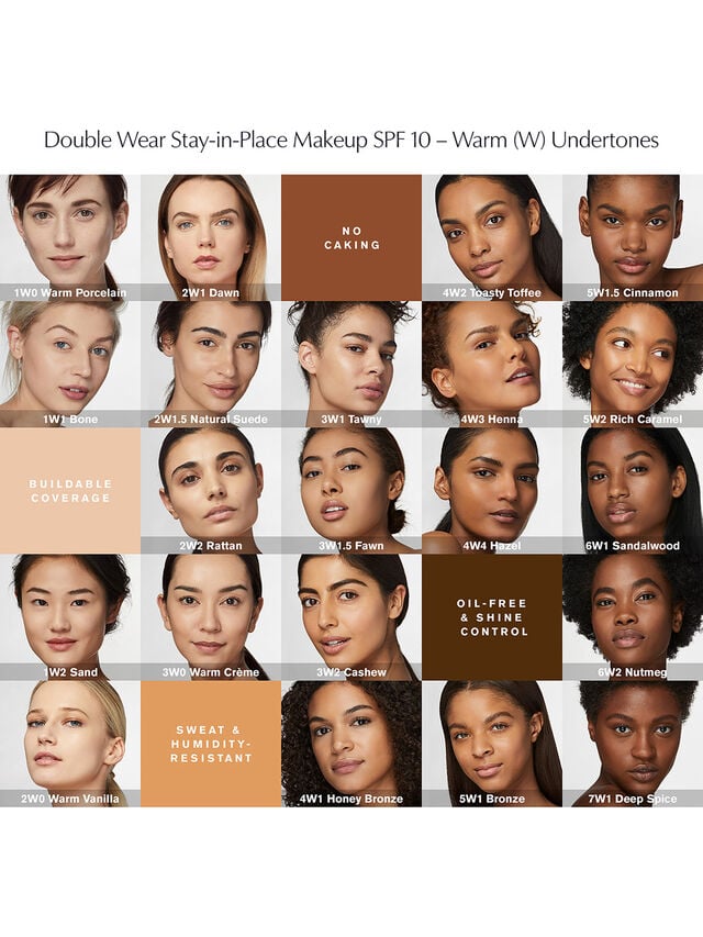 Double Wear Stay - in - Place Foundation SPF 10 - RUTHERFORD & Co