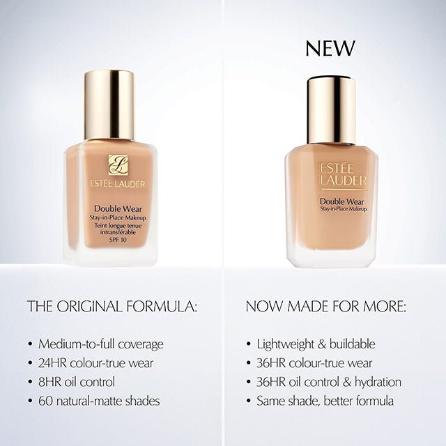 Double Wear Stay - in - Place LongWear Matte Foundation SPF 10 - RUTHERFORD & Co