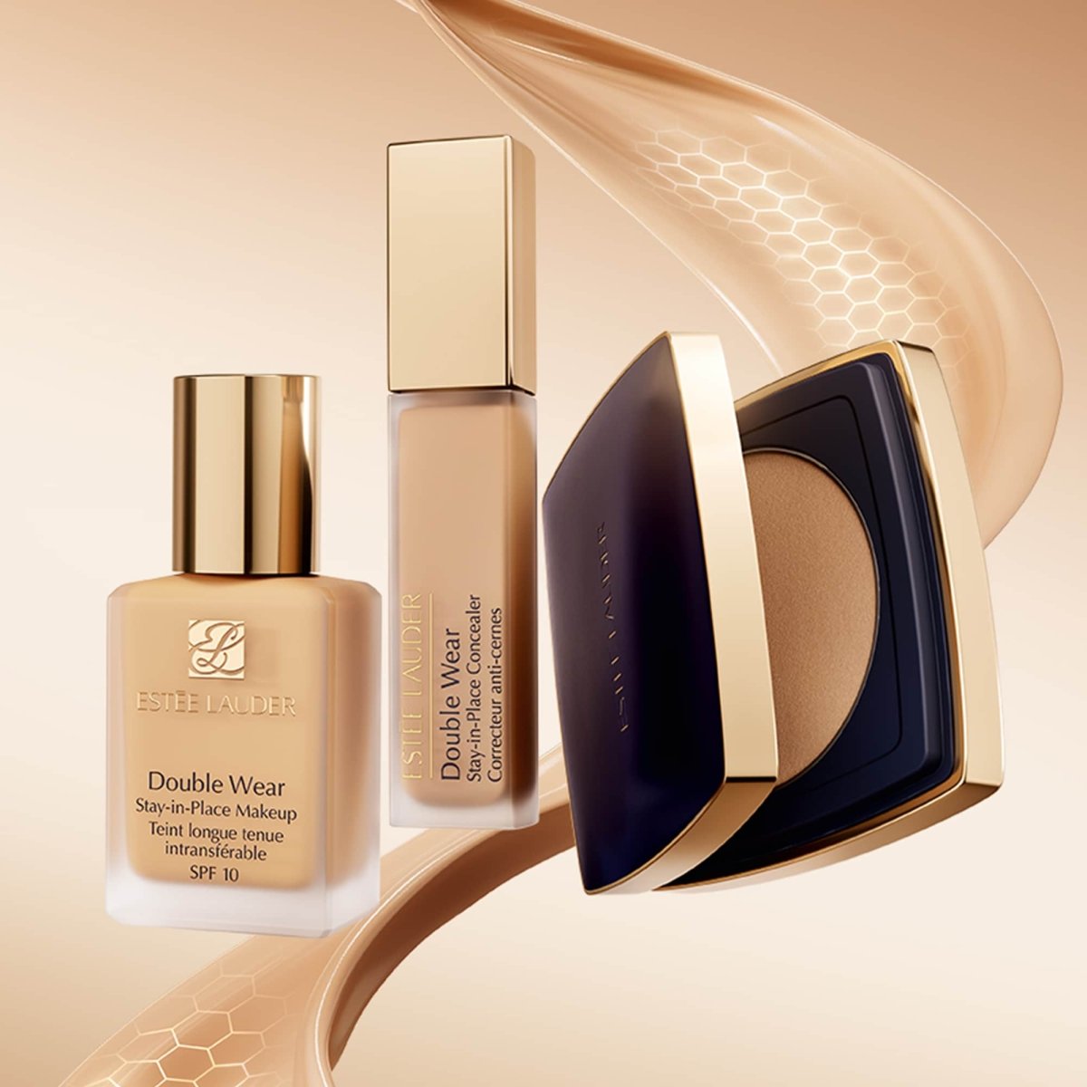Double Wear Stay - in - Place Matte Powder Foundation - RUTHERFORD & Co