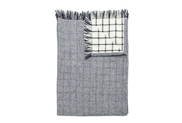 Double weave tea towel blue - RUTHERFORD & Co