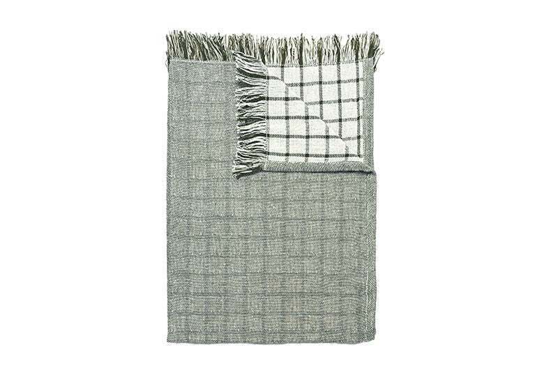 Double weave tea towel olive - RUTHERFORD & Co