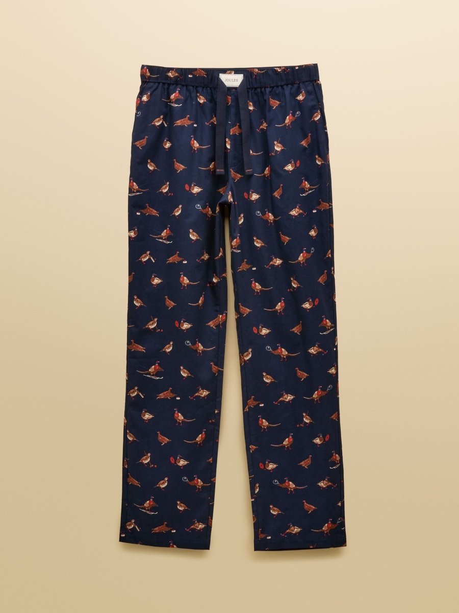 Dozer Navy Pyjama Bottoms - RUTHERFORD & Co