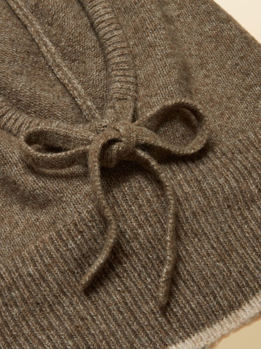 Drawstring Hood - Mocha Brown - RUTHERFORD & Co